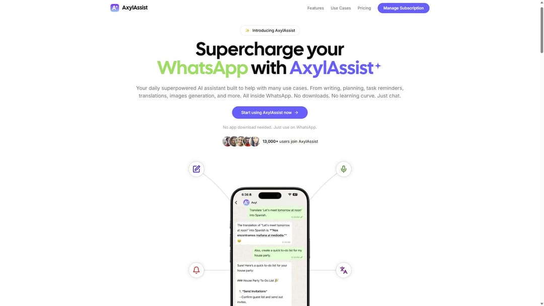 AxylAssist AI