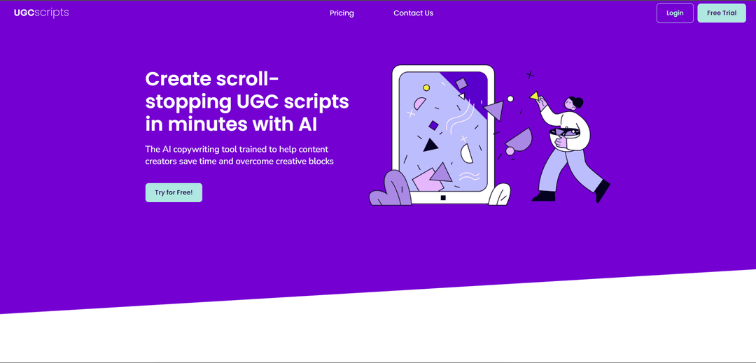 UGC Script Generator (SAAS)